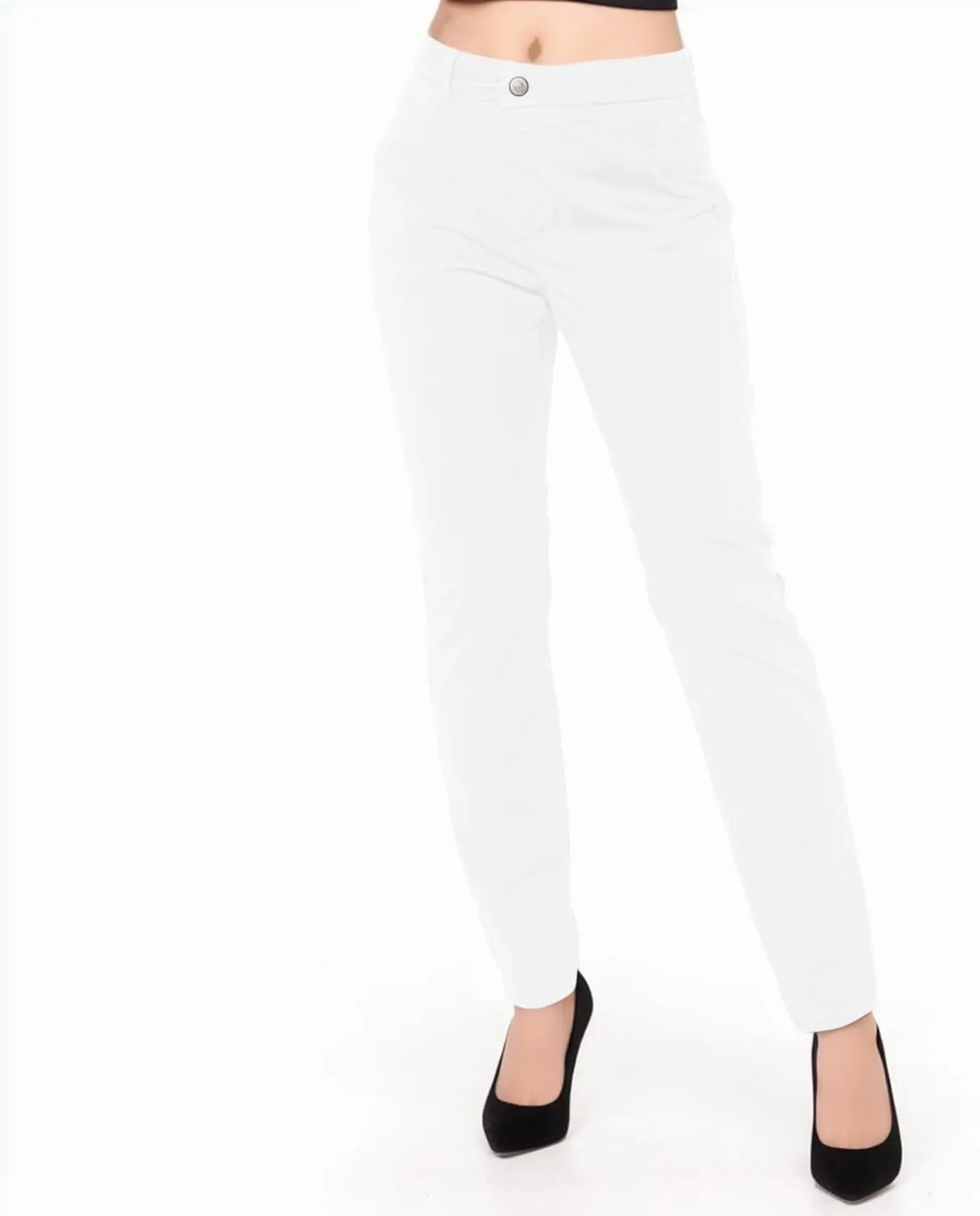 Womens Wide Leg Harem Pants Winter Formal Beach Jeans with Pockets Flare Leggings Straight Leg