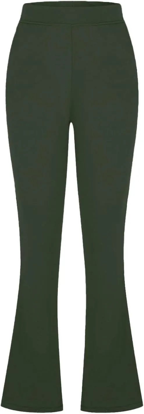 Work Pants for Women 2025 Fashion High Waist Stretch Casual Business Trousers Soft Comfy Athletic Workout Yoga Pants