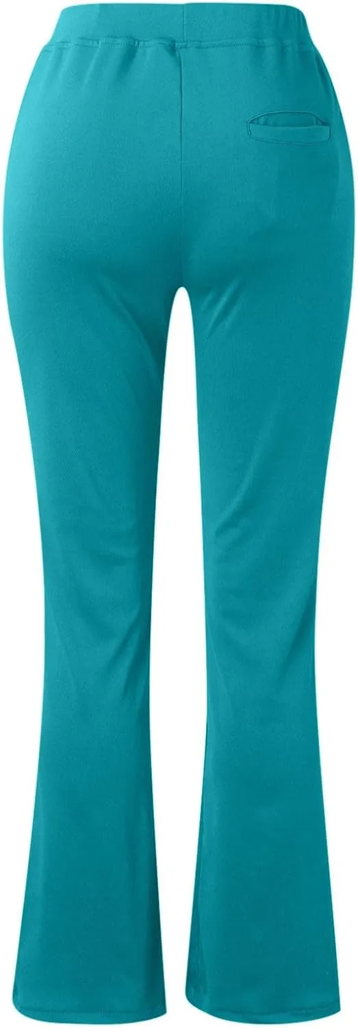 Work Pants for Women 2025 Fashion High Waist Stretch Casual Business Trousers Soft Comfy Athletic Workout Yoga Pants