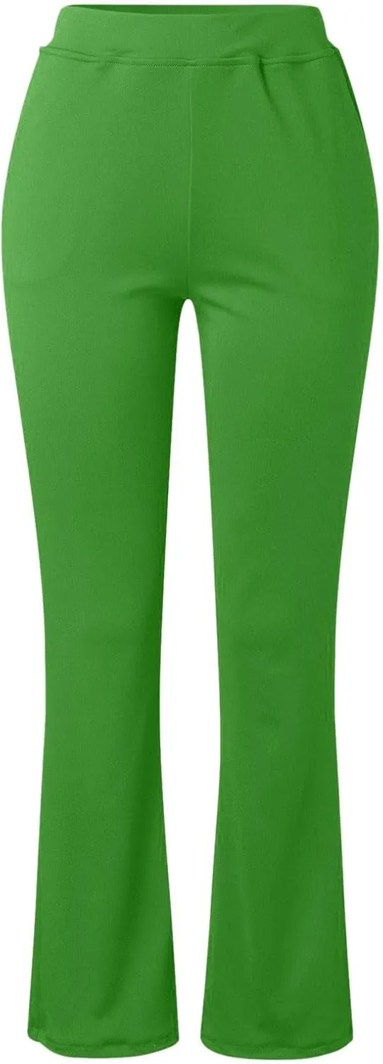 Work Pants for Women 2025 Fashion High Waist Stretch Casual Business Trousers Soft Comfy Athletic Workout Yoga Pants