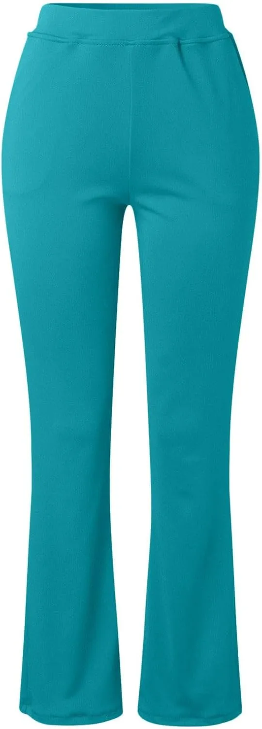 Work Pants for Women 2025 Fashion High Waist Stretch Casual Business Trousers Soft Comfy Athletic Workout Yoga Pants