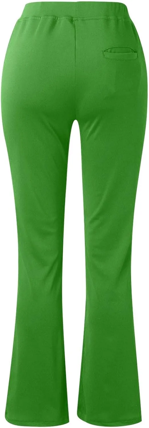 Work Pants for Women 2025 Fashion High Waist Stretch Casual Business Trousers Soft Comfy Athletic Workout Yoga Pants