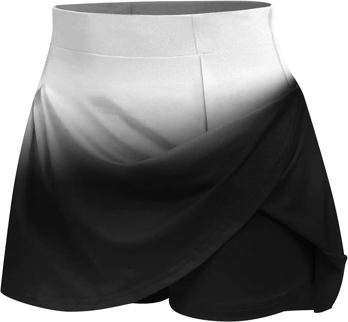 Workout Shorts Women Pleated Tennis Skirts Athletic Stretchy Short Dressy 2025 Summer Yoga Fake Two Piece Clothes