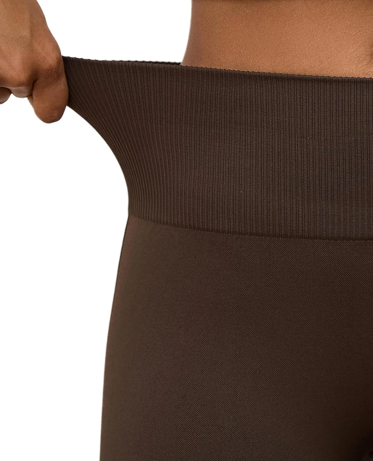 Yoga Scrunch Leggings for Women Seamless High-Waisted Workout Pants Tummy Control Gym