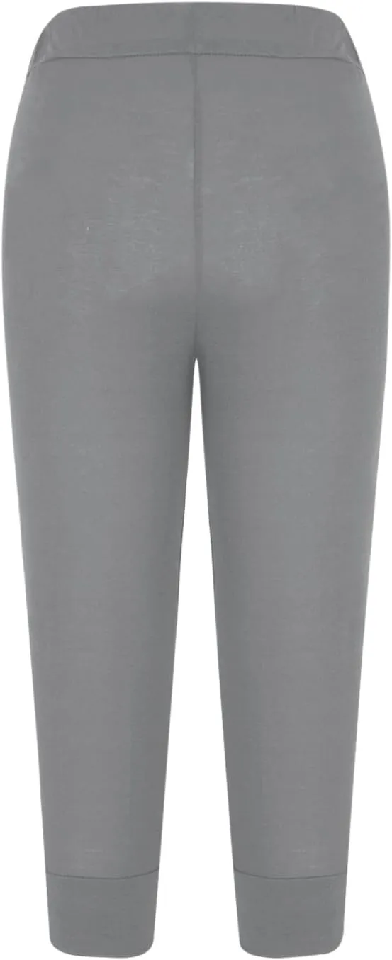 ZDRZK Cargo Pants for Women Plus Size Stretchy Workout Yoga Pants Casual Summer Drawstring Lounge Capris Trousers
